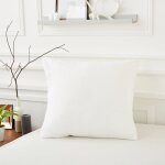 Lot de 2 prot�ge oreillers anti - acariens et anti - punaises sans traitement 50x70 - blanc - sweetnight ...