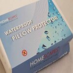 Prot�ge oreiller - homescapes - lot de 2 - imperm�able - 50 x 75 cm - blanc