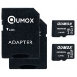Lot de 2 qumox micro sd sdhc 32go 32go 32g tf carte class 10 uhs - i 70mb - s 15mb - s pour appareils ...