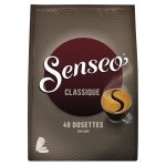 Lot de 2 - senseo : 40 dosettes de caf� classique