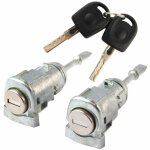 2 serrures de porte pour golf 4 new beetle polo 9n bora fox t5 skoda fabia octavia (1996 - 2015) avant ...