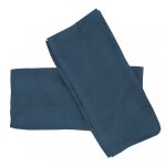Lot de 2 serviettes invit�s en coton 500 gr / m2 30x40 cm lagune bleu canard par soleil docre