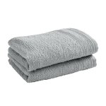 Lot de 2 serviettes invit� spa 30 x 50 cm / 400 gr / m� - spa perle