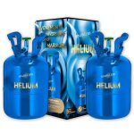 Lot de 2 stations de gonflage pour 100 ballons hélium 999% de gaz - bonbonne jetable idéale pour des ... Lot de 2 stations de gonflage pour 100 ballons hélium 999% de gaz - bonbonne jetable idéale pour des ...