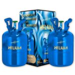 Lot de 2 stations de gonflage pour 60 ballons h�lium 999% de gaz - bonbonne jetable id�ale pour des annivers60 ...