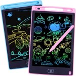 Lot 2 table tablette dessin enfants8. 5 pouces tablette dessin lcd magiquedoodle pad avec bouton deffacementbl ...