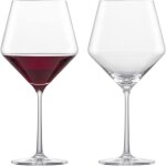 Pure lot de 2 verres a vin bourgogne 70 cl - schott zwiesel