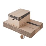 Cartons de dmnagement - pack & move - lot de 20 - 60 x 40 x 30 cm - poignes renforces - 72 l