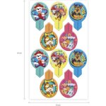 Lot 20 piques / toppers pat patrouille decor gateau anniversaire cupcakes