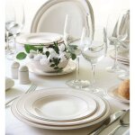 Lot de 24 assiettes plates reception �240 mm