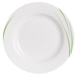 Lot de 24 assiettes plates toronto eden �240 x h23 mm