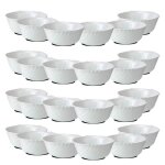 Lot de 24 bol de service bols � soupe bols � dessert - � 12 cm - juanio