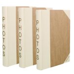 Lot 3 albums photo kp photos crème 300 pochettes 10x15 Lot 3 albums photo kp photos crème 300 pochettes 10x15