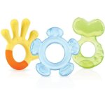 Lot de 3 anneaux de dentition - nuby - sans bpa - dès 3 mois Lot de 3 anneaux de dentition - nuby - sans bpa - dès 3 mois