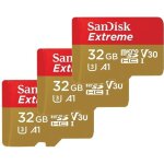 Carte mémoire - sandisk - extreme - 32 go - 100 mo / s - classe 10 u3 v30 a1 Carte mémoire - sandisk - extreme - 32 go - 100 mo / s - classe 10 u3 v30 a1