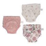 Lot de 3 culottes dapprentissage bébé absorbantes réutilisables lavables en gaze 6 couches Lot de 3 culottes dapprentissage bébé absorbantes réutilisables lavables en gaze 6 couches