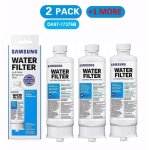 Lot de 3 filtres à eau de réfrigérateur de rechange pour samsung da97 - 17376b da97 - 08006c haf - qin ... Lot de 3 filtres à eau de réfrigérateur de rechange pour samsung da97 - 17376b da97 - 08006c haf - qin ...