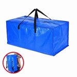 Lot de 3 grands sac cabas shopping  sacs sac fourre - tout de voyage polyvalent en pp ly2306sac bleu ...