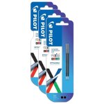 Lot de 3 packs de recharges frixion ball - pilot - 4 couleurs - encre gel effaçable - pointe fine Lot de 3 packs de recharges frixion ball - pilot - 4 couleurs - encre gel effaçable - pointe fine