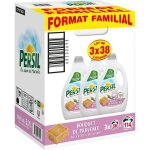 [lot de 3] persil lessive liquide bouquet de provence - 3x38 lavages soit 114 lavages