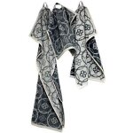 Lot de 3 pices jacquard gris - tissages de beaulieu - torchon - essuie main - lavette