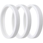 Lot de 3 pneus tout usage pour nettoyeur de piscine polaris 180 280 360 380 c10 - netboat - gomme tendre ...
