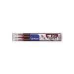 Lot de 3 recharge roller frixion ball bls - fr7 pointe moyenne bordeaux Lot de 3 recharge roller frixion ball bls - fr7 pointe moyenne bordeaux