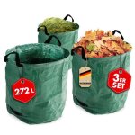 Lot de 3 sac � d�chets v�g�taux capacit� maximale 800 litres 150 kg