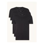 Lot de 3 t shirt coton col rond - hugo boss - homme