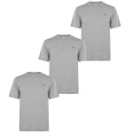 Lot de 3 t - shirt coton hommes - reebok - gris chin� - manches courtes - col arrondi