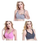Lot de 3 soutien - gorge allaitement femme multicolore lh0507ny03 - zy1 Lot de 3 soutien - gorge allaitement femme multicolore lh0507ny03 - zy1