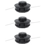 Gt garden - lot de 3 t�tes fil professionnelles pour d�broussailleuse et multifonction 4 en 1