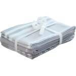 Lot de 3 torchons cuisine - couleur - lin taille - 50x70 Lot de 3 torchons cuisine - couleur - lin taille - 50x70