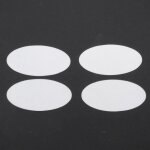 Lot de 4 autocollants r�fl�chissants gris pour casque de moto scooter. . . neuf