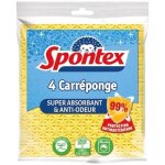 Lot de 4 carr� - �ponge - spontex - anti - bact�ries