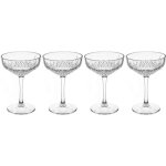 Lot de 4 coupes de champagne timeless 25cl transparent