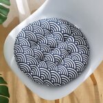 Lot de 4 coussin de chaise coussins de siège ronde epais galette de chaise ronde rembourré coussin dassisef ... Lot de 4 coussin de chaise coussins de siège ronde epais galette de chaise ronde rembourré coussin dassisef ...