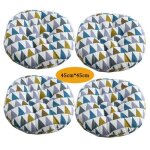 Lot de 4 coussin de chaise coussins de siège ronde tatami respirant schéma coussins de chaise galette ... Lot de 4 coussin de chaise coussins de siège ronde tatami respirant schéma coussins de chaise galette ...