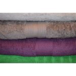 Lot de 4 draps de bain luxe orpheebs 100% coton �gyptien 80x160?100x200 cm (z�ro twist 550?850 g / m�) ...