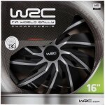 Lot de 4 enjoliveurs bi - couleur gris & noir 16 pouces - wrc - turbo - look racing - fixation simple ... Lot de 4 enjoliveurs bi - couleur gris & noir 16 pouces - wrc - turbo - look racing - fixation simple ...