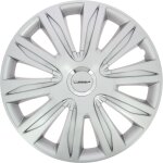 Lot de 4 enjoliveurs gris m�tallis�s - michelin - 16 pouces - fixation simple par clips - nvs 42 pastille ...