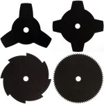 Gt garden - lot de 4 lames pour d�broussailleuse et multifonction 4 en 1