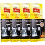 Pastilles de nettoyage - melitta - perfect clean - lot de 4 - 4x18g - compatible machines � caf�