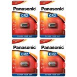 Lot de 4 piles photo power cr2 lithium 3 v