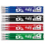Recharges frixion pilot assorties - pilot - roller - moyenne - effaable - lot de 4