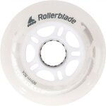 Lot de 4 roues de roller luminescente rollerblade moonbeams 80 / 82a
