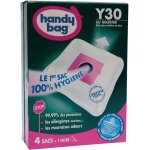 Lot de 4 sacs aspirateur non tiss� y30 - handy bag - pour lg - haute filtration