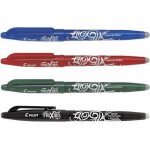 Lot de 4 stylos frixion ball 0. 7 pilot assortiment bleu rouge vert noir