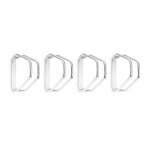 4x rteliers vlo vtt hxlxp 325 x 9 x 285 cm systme range vlo parking support 1 vlo mtal mural argent ...