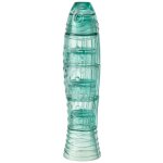 Lot de 4 verres design poisson 36cm bleu azur